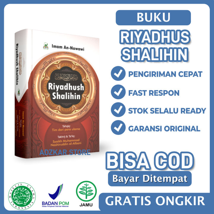 Kitab Terjemah Buku Riyadhus Shalihin Lengkap Karya Imam Nawawi Hard