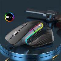 2.4G Rechargeable Gaming Mouse Wireless Mouse Bluetooth RGB Ergonomic Mice 5 Speed 10000 DPI E-sports For Laptop Tablet Macbook Basic Mice