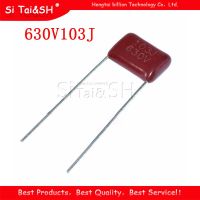 10PCS 630V103J 0.01UF Pitch 10MM 10NF 630V 103 CBB Polypropylene film capacitor