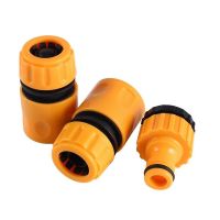 3Pcs Quick Tap Water Connector Adapter Fast Coupling Adaptor Drip Tape 3/4 1/2 Barbed Irrigation Hose Connector Garden Tools