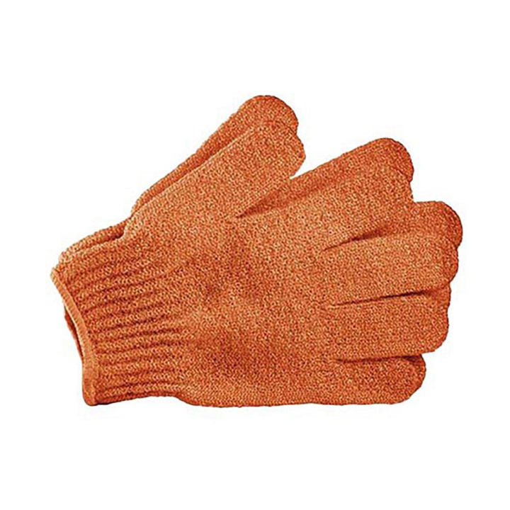 the-body-shop-bath-gloves-orange-เดอะ-บอดี้-ช็อป-ฟองน้ำขัดผิว