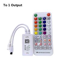 SP511E WiFi Pxiel LED Controller 5V 12V 24V Speaker Music APP / Button / IR Remote Control For WS2811 WS2812B RGB IC LED Strip