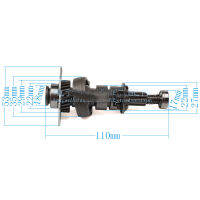 ชิ้นส่วนค้อนไฟฟ้าสำหรับ Makita HR2470โยกแบริ่งประกอบคลัทช์ Spline Shaft