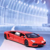 (ร้อน) Nicce 1:36 Lamborghini Extended Version โลหะผสมกีฬารุ่น Diecast Super Racing รถยกหางล้อร้อนสำหรับเด็ก A238