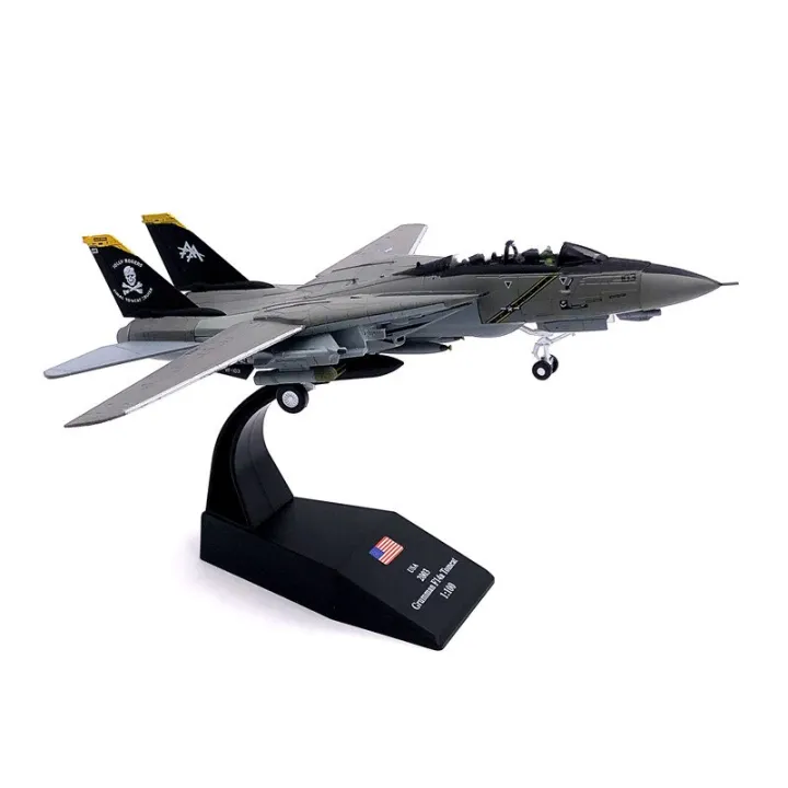 1-100โมเดลทหารของเล่น-f14-tomcat-f-14a-b-fighter-เครื่องบินโลหะแบบจำลองรุ่นของเล่นเก็บสะสมของขวัญจัดส่งฟรี