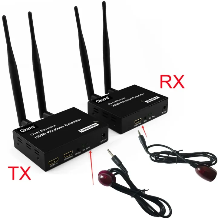 Wireless HDMI Extender 200M 2.4G/5G 1080P WiFi HDMI Transmitter