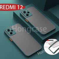 เคสสำหรับ Redmi 12 Redmi12 4G บางปกป้องเลนส์เต็มรูปแบบซิลิโคนเนื้อนุ่มเคสโทรศัพท์เนื้อฝาหลัง