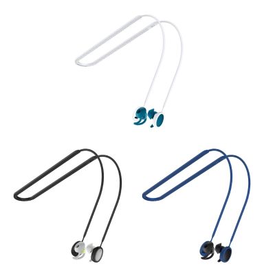 【Awakening,Young Man】Silicone Anti-Lost Rope Hanging-Neck nyard Compatible For Bose-Sport Earbuds Bluetooth-Compatible Headphone Cord Strap 53CF