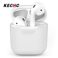 KECHC เคสเก็บของสำหรับหูฟังบลูทูธ,เคสป้องกันฝุ่นกันตกสำหรับ Airpods