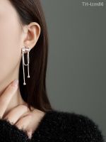 ? ornaments jewelry เครื่องประดับอัญมณี Jinmeiao อารมณ์หรูหราระดับ high-end ต่างหูโบว์หญิงเฉพาะออกแบบต่างหูพู่ต่างหูนางฟ้าสุดหวาน