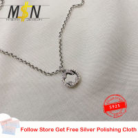 2021 New Fashion Party Vintage Pendant Necklace S925 Sterling Silver Necklace For Men And Women Luxury Jewelry Gift With LOGO