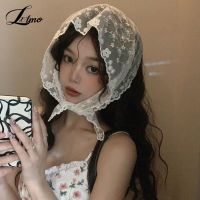 【CC】▲  Hollow Scarf Wrap Office Wrist Hair Tie Bandana Kerchief Headscarf Headband Band