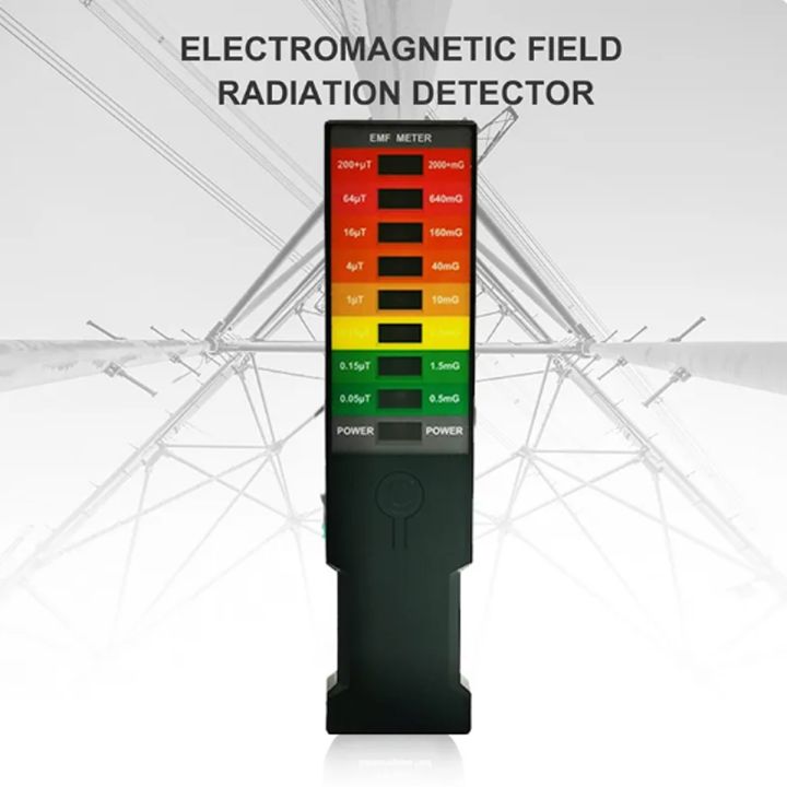 shuaiyi-2023-new-electromagnetic-field-emf-meter-ghost-hunting-detector-portable-emf-magnetic-field-detector-8-led-gauss-meter-hot-sell