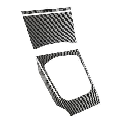 For BMW 3 Series G20 G28 2019-2021 Carbon Fiber Center Console Gear Shift Panel Cover Trim Sticker Interior Accessories