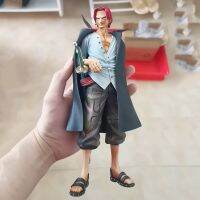 24ซม. อะนิเมะหนึ่ง Plece Shanks รูปสี่จักรพรรดิพงศาวดาร Master ดาวบันทึกหุ่นจำลองทำจากพีวีซีสะสมรูปปั้นของขวัญโมเดลของเล่น