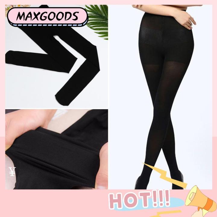 Maxg T Thick Warm Sexy Stockings 150d Opaque Women Pantyhose Footed Tights Lazada Ph
