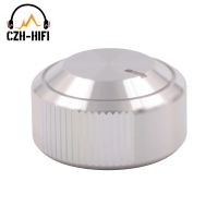 New Product 1PC Audio Potentiometer Knob 30X16mm CNC Machined Solid Aluminum Volume Control Knob For CD Player Amplifier DAC Radio Speaker