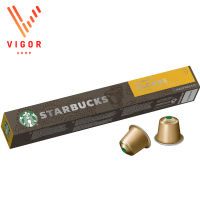 Blonde Espresso Roast - กาแฟแคปซูล สตาร์บัคส์ Nespresso Starbucks Capsule [10แคปซูล/กล่อง]