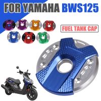 ฝาปิดถังน้ำมันมอเตอร์ไซค์สำหรับ YAMAHA BWS125 BWS 125ที่เติมน้ำมันเบนซินฝาปิดถังน้ำมันอุปกรณ์ตกแต่งอุปกรณ์ป้องกันฝาครอบ