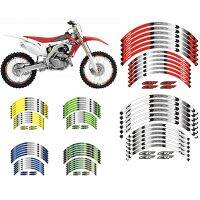 Hot sell 10 Style Motorcycle Wheel Tire Rim Stickers quot;21 quot;18 wheel FOR Honda CRF 450RX/L 450X/L 250RX/X/L/F 230L/F