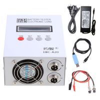 EBC-A20 Battery Tester 85W Lithium Lead-acid Batteries Capacity Test 5A Charge 20A Discharge Support PC Software Control