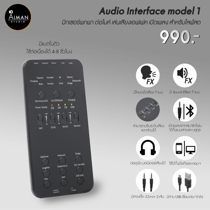 Audio Interface Model 1