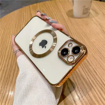 JIUMOO IPhone XR Case Girl Luxury Plating Cases Back Cover