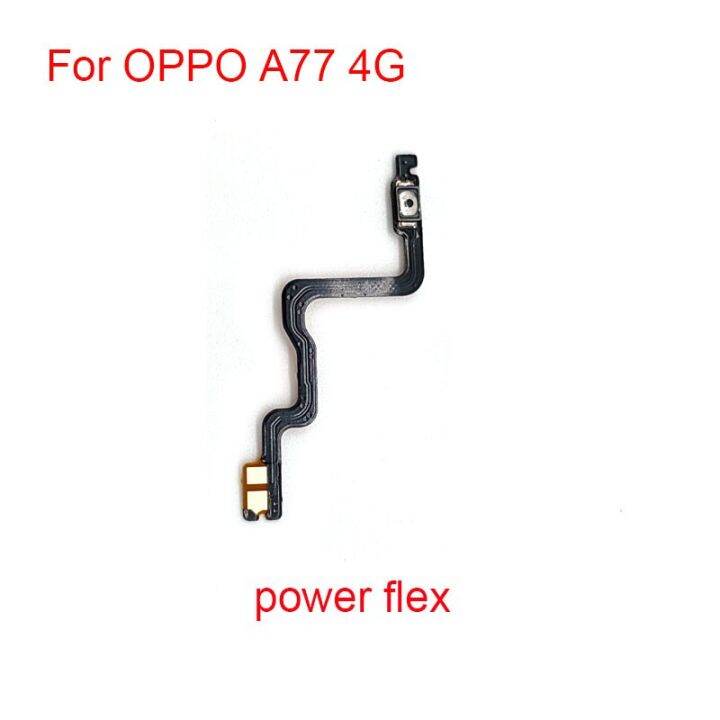 สำหรับ-oppo-a77-4g-สวิทช์ไฟที่ปรับเสียงขึ้นลงกุญแจปุ่มด้านข้างสายเคเบิลงอได้เปลี่ยน