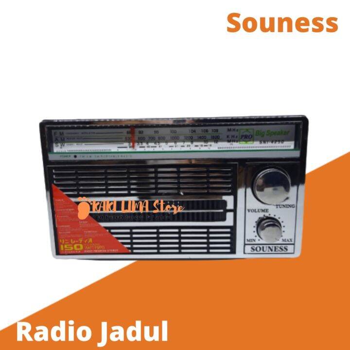 Radio Jadul SOUNESS SNI4250 RADIO AM FM (Radio Klasik) (KS) Lazada