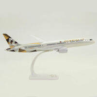 A31CM 1:200 Scale เครื่องบิน ETIHAD Airways โบอิ้ง B787เครื่องบินเครื่องบินรุ่นเรซิ่น Diecast ที่ถอดออกได้สะสม DisplayM