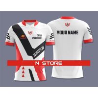 T SHIRT -  Baju / KAOS SHIRT Jersey OPI E-Sports เกม (Super Power) E-Sports / Jersey เกม (ชื่อเล่นฟรี)