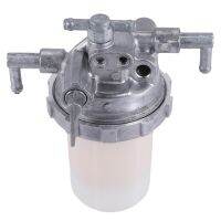 4 Tubes Oil Water Separator Assembly for 94/88 56-7 Excavator 4D84 Fuel Filter Assembly 129100-55621