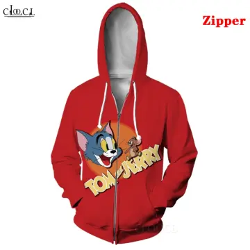 Tom and jerry Children Costume Spring Boy Hoodie Kids Clothes