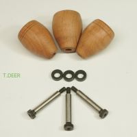 Set of 3PCS Wooden Knobs for Roubo Workbench HEAVY DUTY LEG VISE T.DEER LV-4530BW