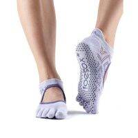 ถุงเท้าโยคะ ถุงเท้าพิลาทิส ยี่ห้อ Toesox - Bellarina Full Toe แบบปิดนิ้ว DIAMOND LOTUS