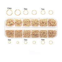 Alloy Jewelry Making Accessories Kit Copper Wire Open Jump Rings Earring Hook Jewelry Findings Set Jewelry Making Tools