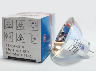 HLX 64634 Xenophot 15V150W GZ6.35 EFR bulb,HLX64634 15V 150W microscope endoscope light source halogen lamp