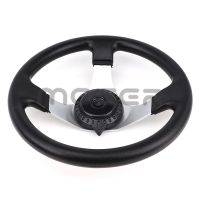 Newprodectscoming 300mm Steering wheel With Cap Assy Fit For DIY China Go Kart Buggy Karting ATV UTV Bike Parts