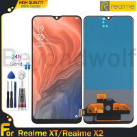 Beyondwolf TFT 6. 4นิ้วจอ LCD สำหรับ Realme XT/Realme X2ชุดดิจิไทเซอร์หน้าจอสัมผัส LCD สำหรับ Realme XT X2 RMX1921 RMX1992หน้าจอสำรอง RMX1991 RMX1993