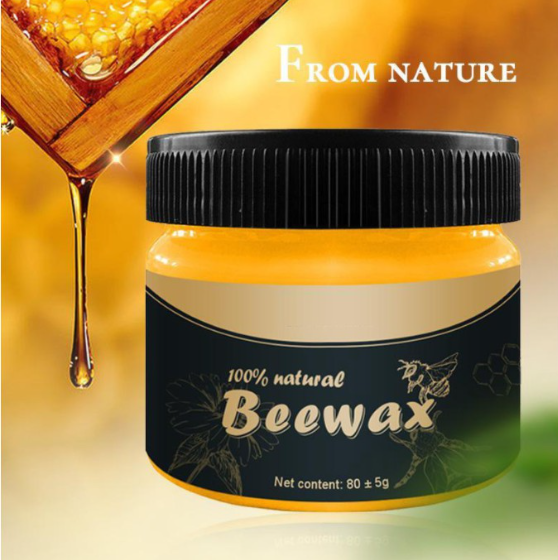 Beewax Wood Polish Furniture Wood Care Cabinets Natural Shine Bees Wax ...