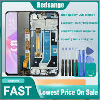 Redsange จอ LCD แบบดั้งเดิมสำหรับ OPPO A58 5G/A58X/A78 5G CPH2483 CPH2495สัมผัสหน้าจอ LCD แผงจอประกอบกลางสำหรับ OPPO A58 A58X A78 5G CPH2483 CPH2495 LCD