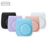 HAF0083 นุ่มดี หนัง PU สายคล้องไหล่ สำหรับ ifilm Instax มินิ11 เคสป้องกัน เคสกล้องฟิล์มทันที ผ้าคลุมกระเป๋าพกพา ที่ครอบป้องกัน กระเป๋าสะพายข้าง