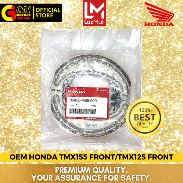 [ORIGINAL] HONDA Brake Shoe for TMX155/TMX125 Front 06450KB5900