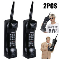 2PCS Inflatable Mobile Phone 80s 90s Party Decorations Supplies Retro Cell Dress Accessory Phone Booth Props Kds Inflated Toy