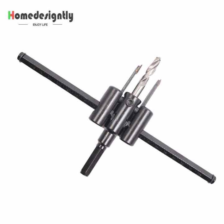 [50 OFF] Aircraft Type Adjustable Metal Wood Circle Hole Saw Drill Bit