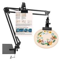 1 PCS Embroidery Hoop Holder With Instruction Holder, Stitchand Embroidery Projects