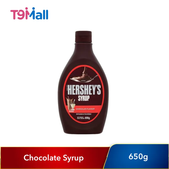 Hershey's Chocolate Syrup Topping Bottle (650g) Lazada