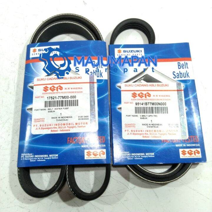 MESIN Fan Belt Fan Belt Engine Fan Strap Set FanBelt Suzuki Ertiga Auto ...