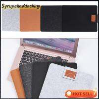 SYRUPSHADDOCKING Ultra Thin แบบพกพา แฟชั่น ปลอกแขน ปกคอมพิวเตอร์ กระเป๋าแล็ปท็อป ผ้าสักหลาด