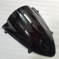 รถจักรยานยนต์กระจกบังลมคุณภาพสูงสีดำสำหรับ Kawasaki Ninja250 Ninja 250 08-09-10-11-12 2012